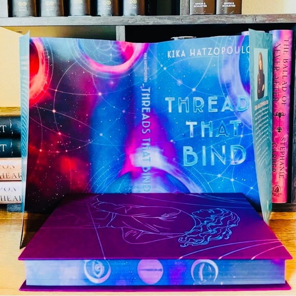 Fairyloot Exclusive Signed Edition Threads That  Bind by Kika Hatzopualuo